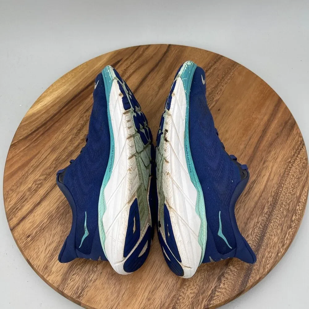 Hoka One One Arahi 6 Shoes Womens Size 8.5 B Blue Running Comfort Walking Gym